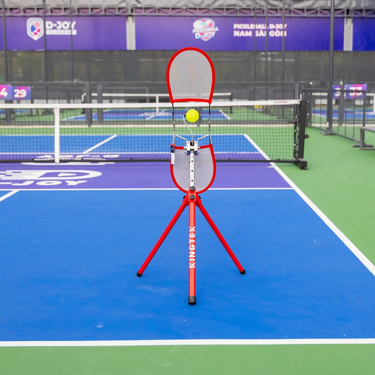 thiết bị tập topspin pickleball màu đỏ 5